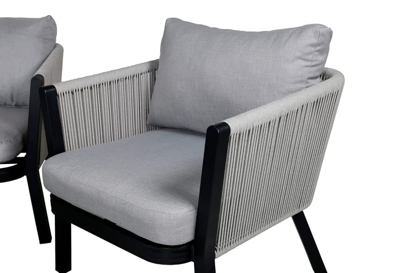 Virya Loungesæt 4-Pers. - Hvid - Havemøbler - Loungemøbler - Loungesæt