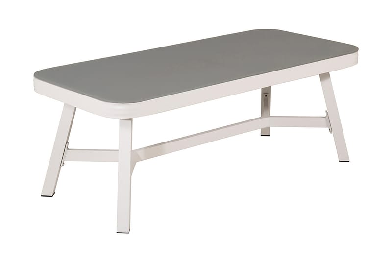 Virya Loungesæt 4-Pers. - Hvid - Havemøbler - Loungemøbler - Loungesæt