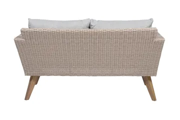 Vittoria Loungegruppe 91 cm - Brun - Havemøbler - Loungemøbler - Loungesæt