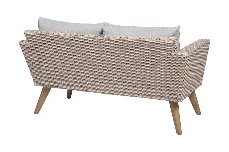 Vittoria Loungegruppe 91 cm - Brun - Havemøbler - Loungemøbler - Loungesæt