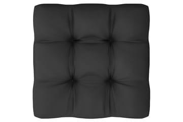 2-personers havesofa med hynder massivt fyrretræ grå - Grå - Havemøbler - Loungemøbler - Loungesofaer