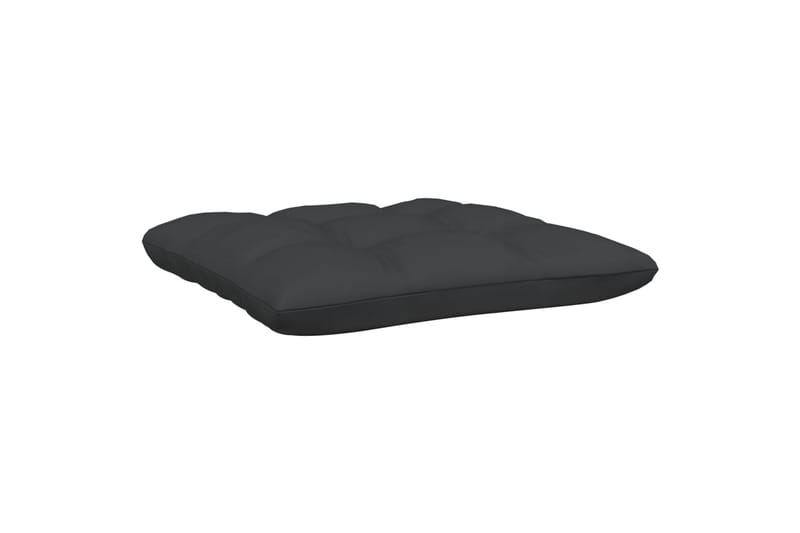 2-personers havesofa med hynder massivt fyrretræ grå - Grå - Havemøbler - Loungemøbler - Loungesofaer