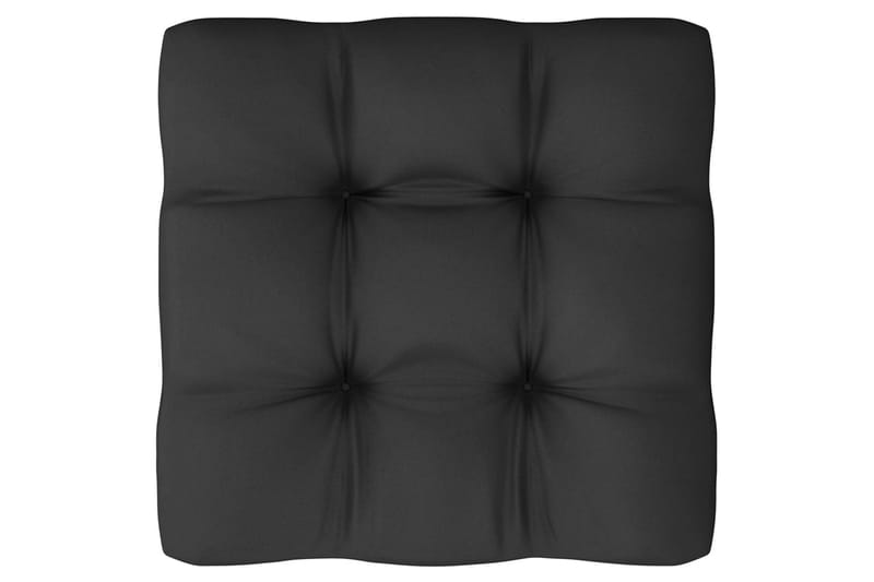 4-personers sofa med hynder massivt fyrretræ - Hvid - Havemøbler - Loungemøbler - Loungesofaer
