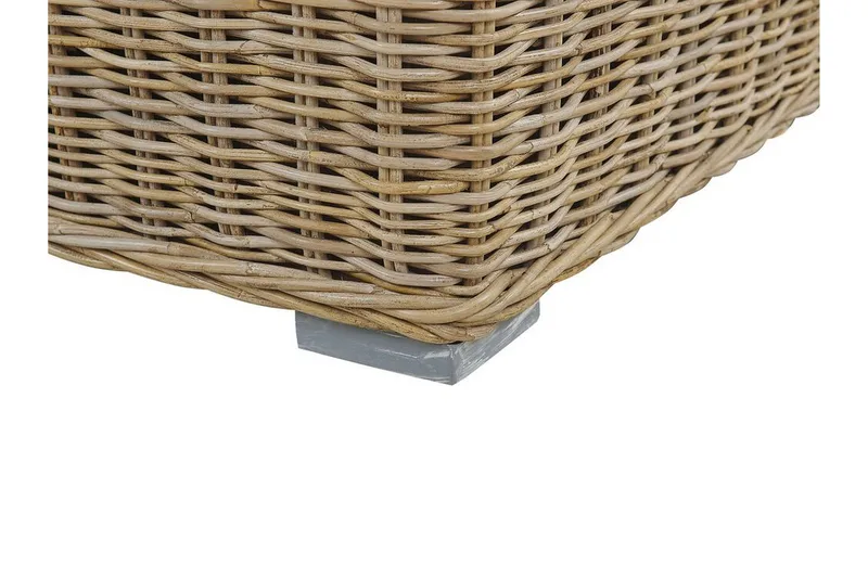 Apriliana 2-Pers. Sofa - Polyrattan/Lysebrun - Havemøbler - Loungemøbler - Loungesofaer