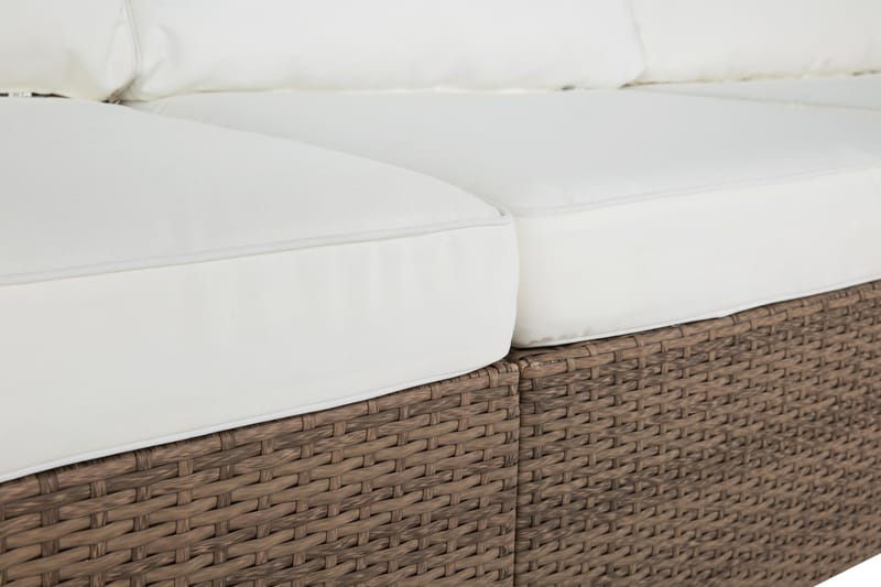 Bahamas Loungesofa 4 Personers - Sand - Havemøbler - Loungemøbler - Loungesofaer