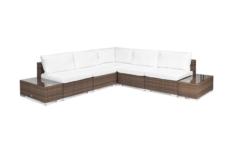 Bahamas Loungesofa 5 Pers 2 Ender - 2 Ender Sand - Havemøbler - Loungemøbler - Loungesofaer