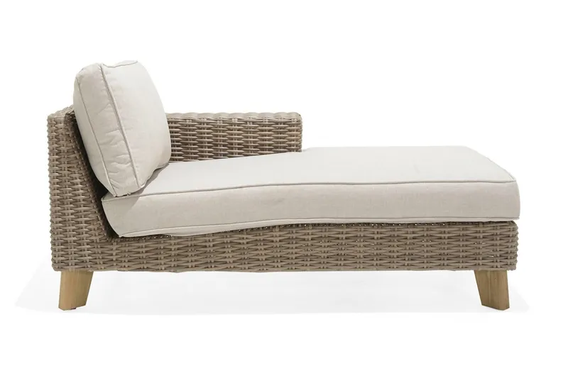 Barbados Sofa med Armlæn Venstre - Beige - Havemøbler - Loungemøbler - Loungesofaer