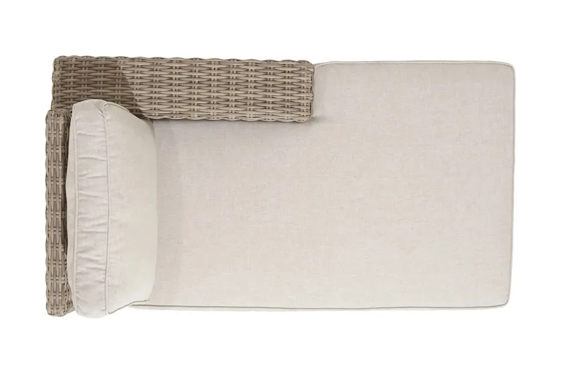 Barbados Sofa med Armlæn Venstre - Beige - Havemøbler - Loungemøbler - Loungesofaer