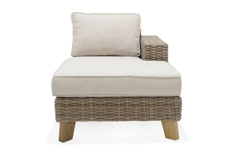Barbados Sofa med Armlæn Venstre - Beige - Havemøbler - Loungemøbler - Loungesofaer