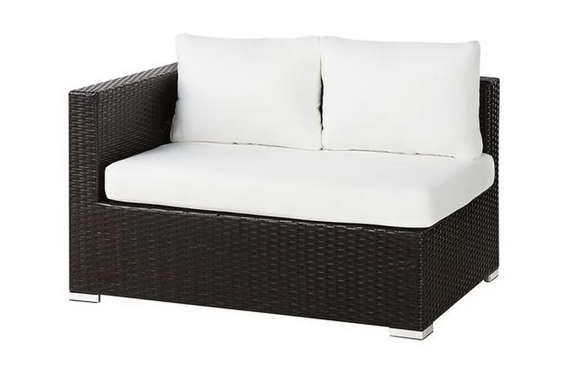 Calizza Loungegruppe Konstrotting - Brun - Havemøbler - Loungemøbler - Loungesofaer