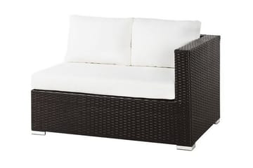Calizza Loungegruppe Konstrotting - Brun - Havemøbler - Loungemøbler - Loungesofaer