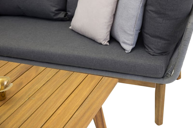 Chania Hjørnesofa - Grå - Havemøbler - Havesofaer & bænke - Havesofaer