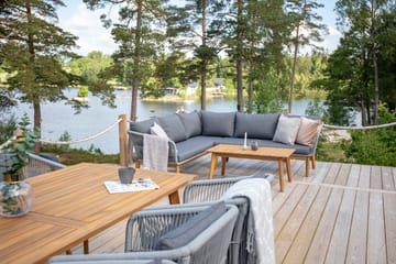 Chania Hjørnesofa - Grå - Havemøbler - Loungemøbler - Sofagrupper udendørs