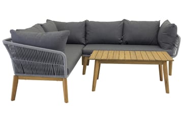 Chania Hjørnesofa - Grå - Havemøbler - Loungemøbler - Sofagrupper udendørs