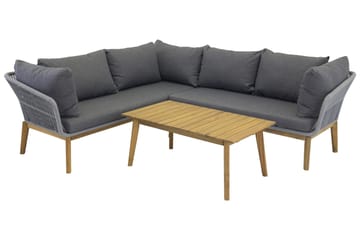 Chania Hjørnesofa - Grå - Havemøbler - Loungemøbler - Sofagrupper udendørs