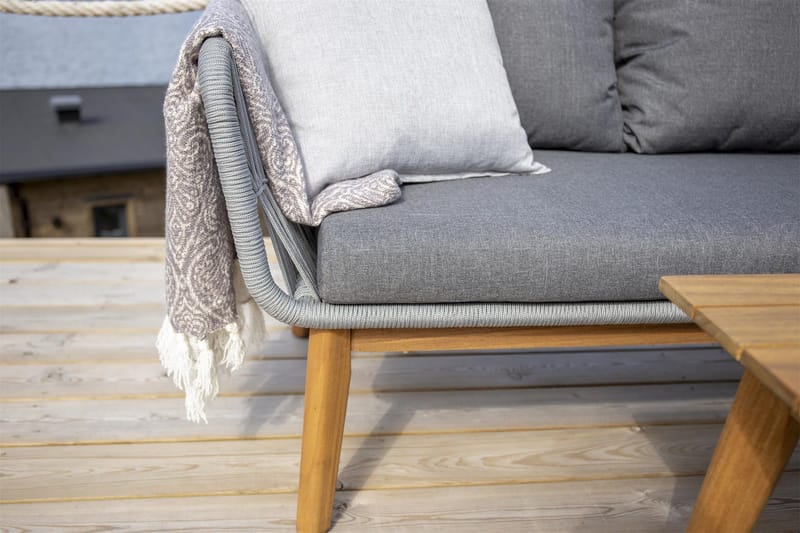 Chania Hjørnesofa - Grå - Havemøbler - Havesofaer & bænke - Havesofaer