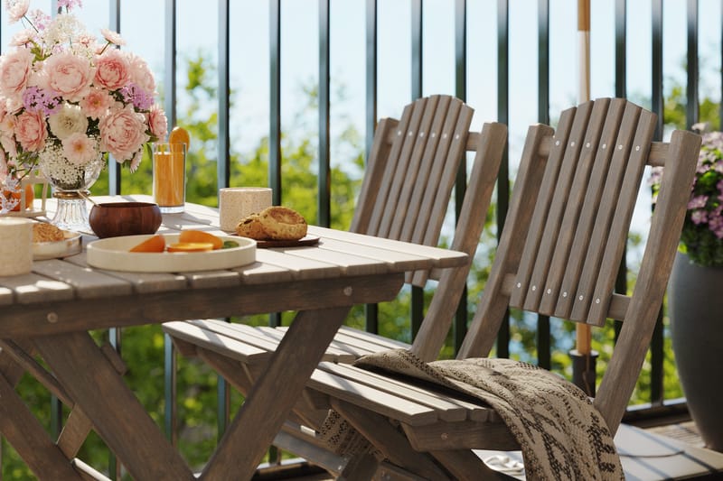 Delpino Sofagruppe - Grå - Havemøbler - Udendørsgruppe - Havesæt