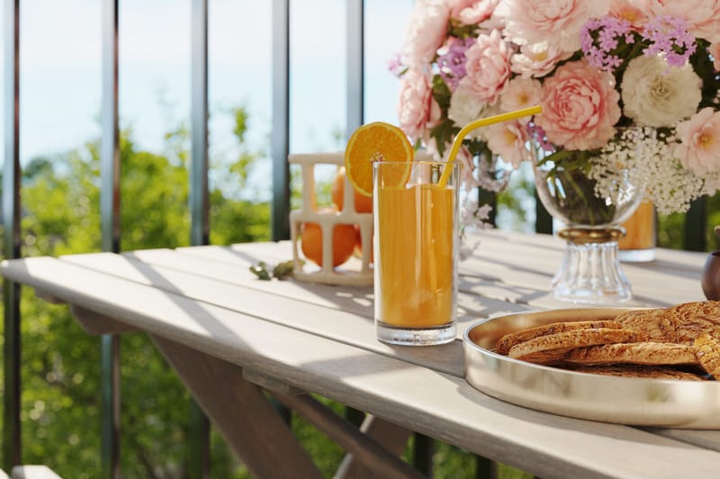 Delpino Sofagruppe - Grå - Havemøbler - Udendørsgruppe - Havesæt