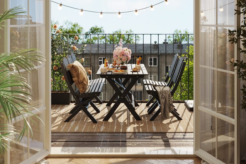 Delpino Sofagruppe - Kaffesort - Havemøbler - Loungemøbler - Loungesofaer