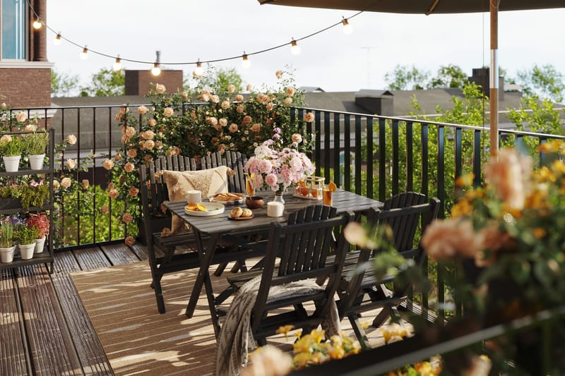 Delpino Sofagruppe - Kaffesort - Havemøbler - Udendørsgruppe - Havesæt