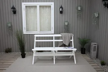 Larios Sofa - Hvid - Havemøbler - Loungemøbler - Loungesofaer