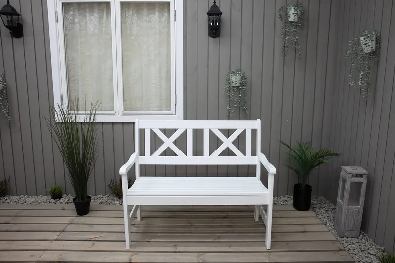 Olivo 2-Pers. Sofa - Hvid - Havemøbler - Loungemøbler - Loungesofaer