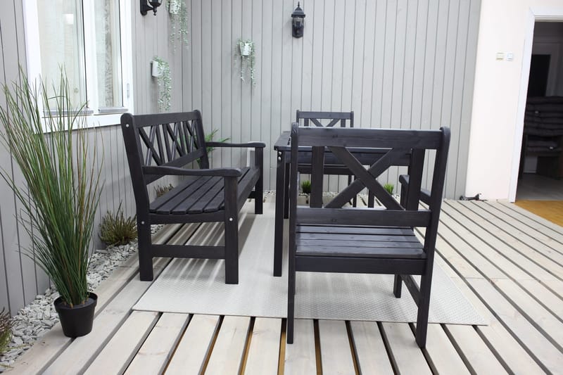 Olivo 3-Pers. Sofa - Kaffesort - Havemøbler - Loungemøbler - Loungesofaer