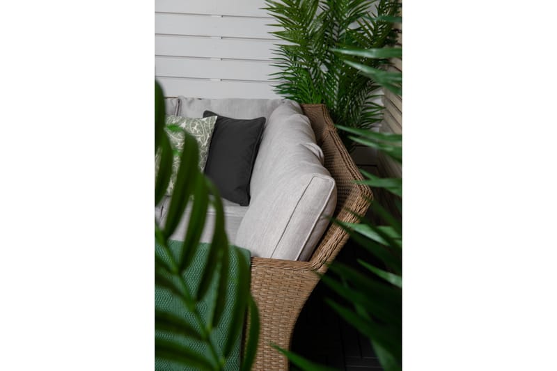 Vikelund Hjørnesofa - Natur - Havemøbler - Loungemøbler - Loungesofaer
