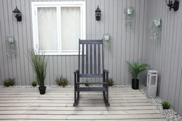 Ellabell Gyngestol - Kaffesort - Havemøbler - Havestole - Havegyngestol