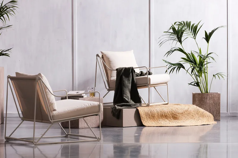 Usteryd Lænestol - Grå - Havemøbler - Loungemøbler - Loungestol udendørs