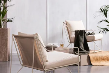 Usteryd Lænestol Udendørs Beige - Grå - Havemøbler - Loungemøbler - Loungestol udendørs