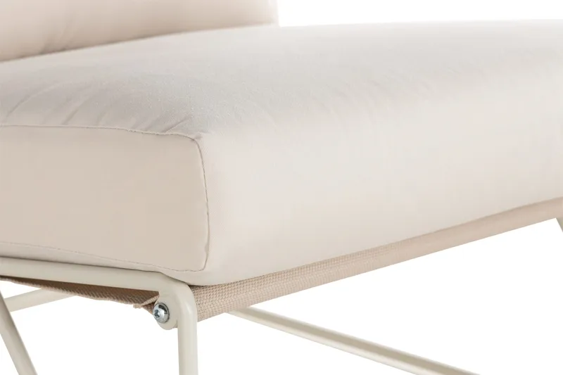 Usteryd Lænestol Udendørs Beige - Grå - Havemøbler - Loungemøbler - Loungestol udendørs