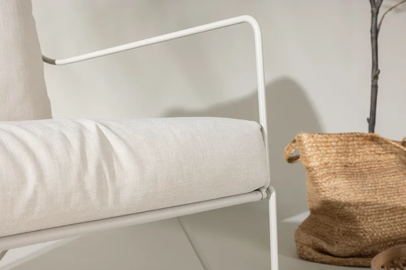 Usteryd Lænestol Udendørs Beige - Grå - Havemøbler - Loungemøbler - Loungestol udendørs