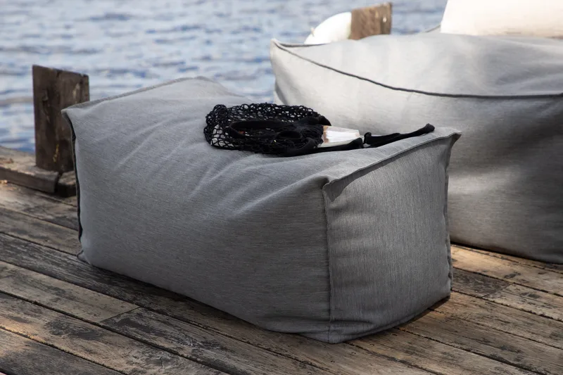 Redang Skammel - Mørkegrå - Havemøbler - Balkon - Balkonmøbler - Altanstole