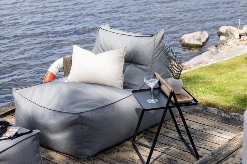 Redang Skammel - Mørkegrå - Havemøbler - Balkon - Balkonmøbler - Altanstole