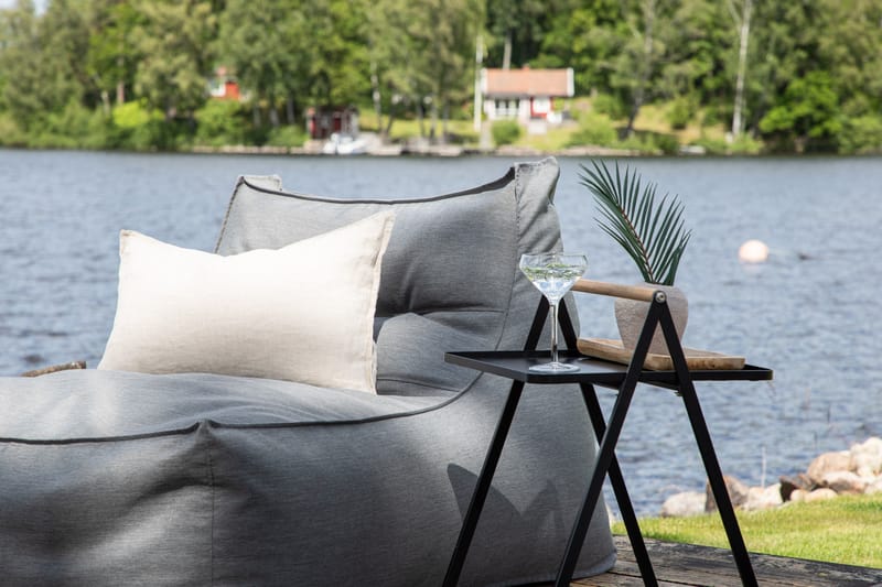 Redang Skammel - Mørkegrå - Havemøbler - Balkon - Balkonmøbler - Altanstole