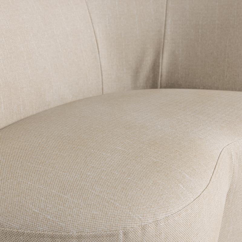 2-personers sofa Stone udendørs højre - Sand - Havemøbler - Loungemøbler - Moduler