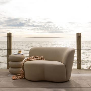 2-personers sofa Stone udendørs højre - Sand - Havemøbler - Loungemøbler - Moduler