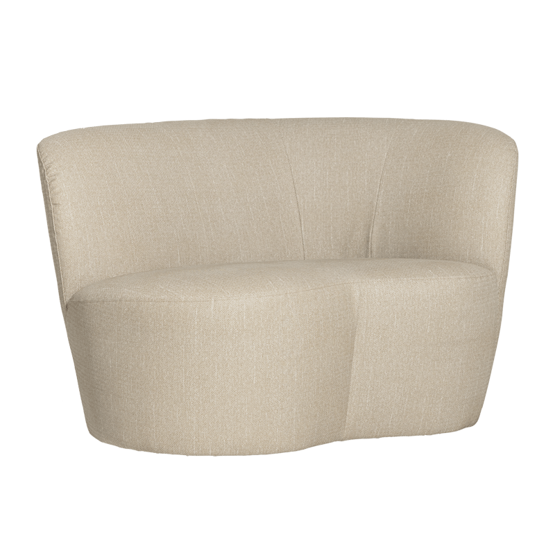 2-personers sofa Stone udendørs højre - Sand - Havemøbler - Loungemøbler - Moduler