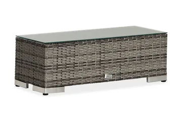 Bahamas Afslut/Endebord 37,5x90 cm - Grå - Havemøbler - Loungemøbler - Moduler