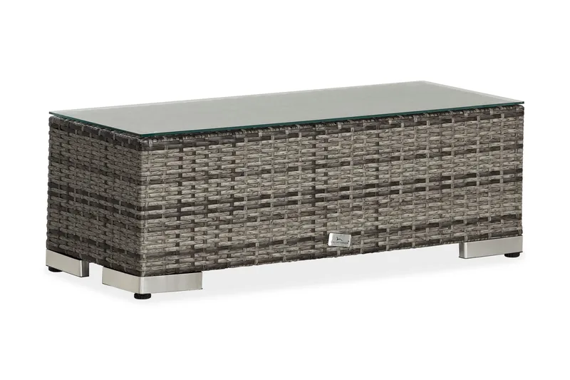 Bahamas Afslut/Endebord 37,5x90 cm, Grå