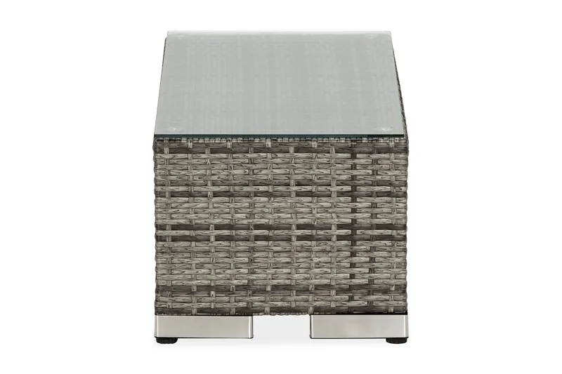 Bahamas Afslut/Endebord 37,5x90 cm - Grå - Havemøbler - Loungemøbler - Moduler
