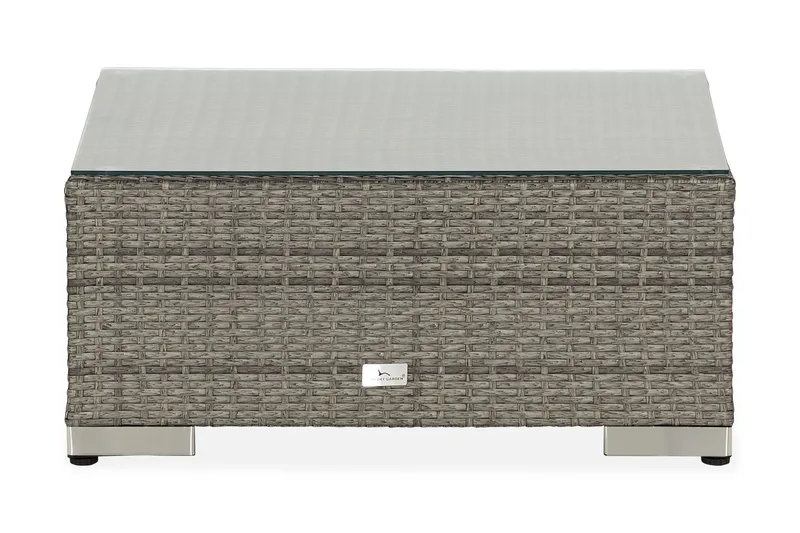 Bahamas Chaiselong/Bord 75x75 cm - Grå - Havemøbler - Loungemøbler - Moduler