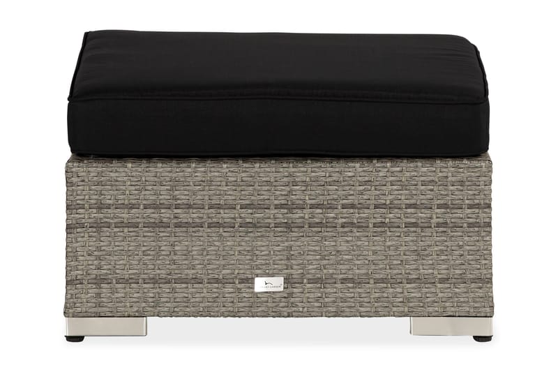 Bahamas Chaiselong/Bord 75x75 cm - Grå - Havemøbler - Loungemøbler - Moduler