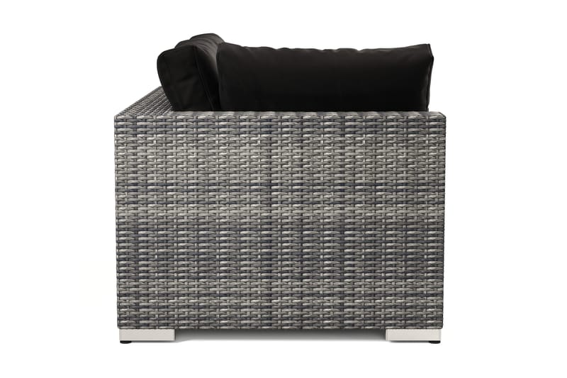 Bahamas Högermodul utomhus 140 cm i konstrotting NO BRAND - Havemøbler - Loungemøbler - Moduler