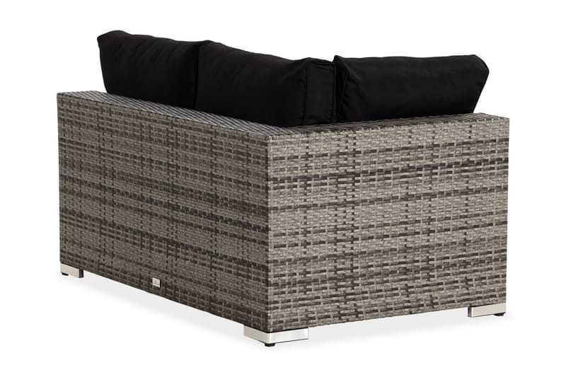 Bahamas Højremodul 140 cm - Grå - Havemøbler - Loungemøbler - Moduler - Hjørnemodul havesofa