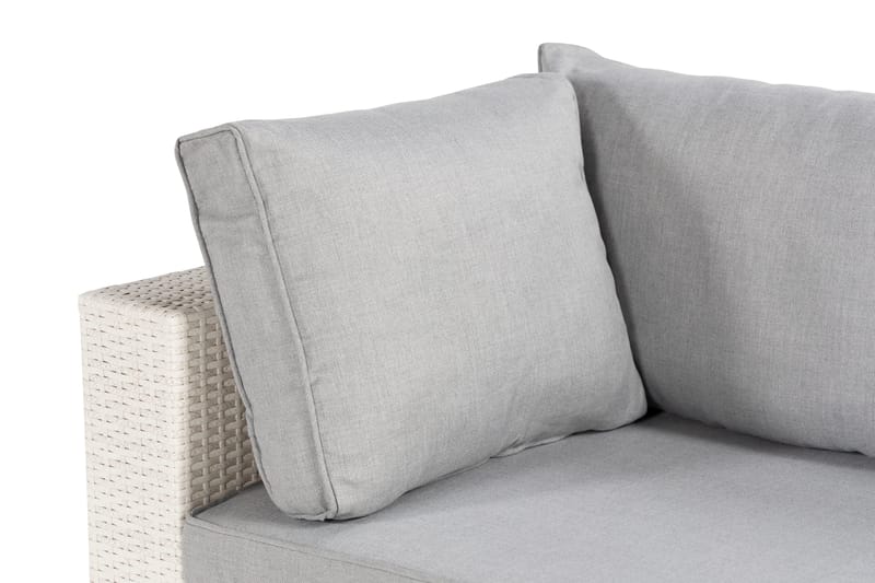 Bahamas Højremodul 140 cm - Hvid - Havemøbler - Loungemøbler - Moduler - Hjørnemodul havesofa