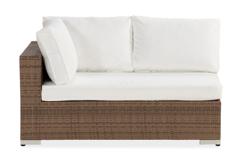 Bahamas Højremodul 140 cm - Sand - Hjørnemodul havesofa - Moduler