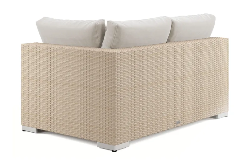 Bahamas Højremodul Udendørs 140 cm - Beige - Havemøbler - Loungemøbler - Moduler