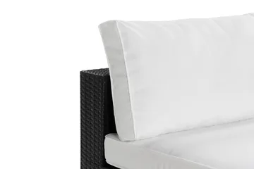 Bahamas Midterdel - Sort - Havemøbler - Loungemøbler - Moduler